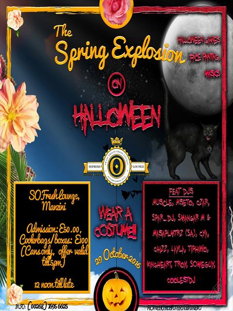 The Spring Explosion On Halloween Pic